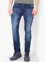 John Players Blue Skinny Fit Jeans