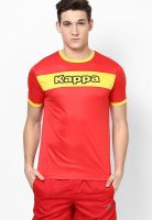 Kappa Red Round Neck T-Shirt