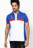 Kappa White Regular Fit Polo T Shirt