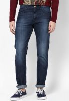 Lee Blue Regular Fit Jeans (Macky)