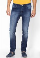 Lee Navy Blue Skinny Fit Jeans(Bruce)