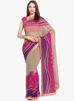 Lookslady Multicoloured Printed Saree