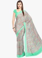 Lookslady Multicoloured Printed Saree