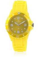 Maxima 31010Ppln Yellow Analog Watch
