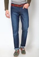 Newport Zip Fly Blue Slim Fit Jeans