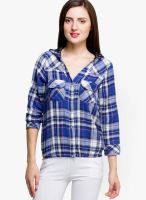 Oxolloxo Blue Printed Shirt