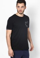 Puma Black Round Neck T-Shirt