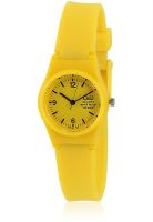 Q&Q Vp47J019Y Yellow/Yellow Analog Watch