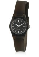 Q&Q Vp47J028Y Black/Black Analog Watch