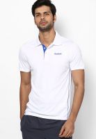 Reebok White Polo T-Shirt