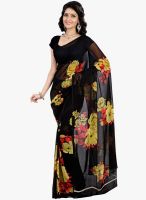 Shonaya Black Printed Saree