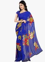 Shonaya Blue Printed Saree