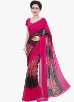 Shonaya Magenta Printed Saree