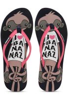 Sole Threads Monkey Pink Flip Flops