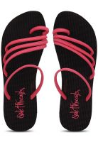 Sole Threads Olivia Black Flip Flops