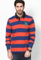 U.S. Polo Assn. Blue Polo T-Shirt