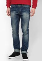 United Colors of Benetton Blue Low Rise Skinny Fit Jeans