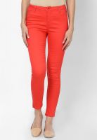 Vero Moda Red Medium Jeans