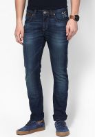 Wrangler Blue Low Rise Skinny Fit Jeans