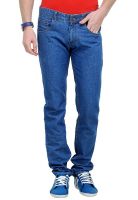 Yepme Solid Blue Slim Fit Jeans