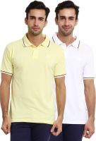Classic Polo Solid Men's Polo Neck Multicolor T-Shirt(Pack of 2)