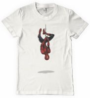 DNA Graphic Print Men's Round Neck White T-Shirt