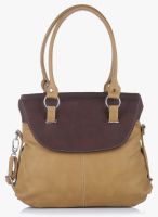 FOSTELO Brown Polyurethane (Pu) Handbag