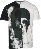 Huetrap Graphic Print Men's Round Neck White T-Shirt