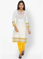 Jashn Green Printed Kurtis