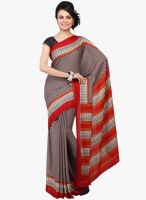 Jashn Grey Printed Sarees