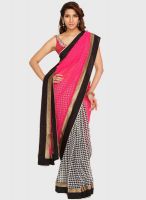 Jashn Multicoloured Embroidered Saree