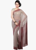 Jashn Pink Printed Saree