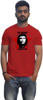 Lovely Collection Graphic Print Men's Round Neck Red T-Shirt