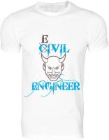 My Insignia Printed Men's Round Neck White T-Shirt