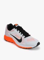 Nike Zoom Structure+ 17 Silver Running Shoes
