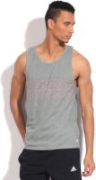 Quiksilver Printed Men's Round Neck Grey T-Shirt