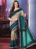 Roop Kashish Beige Printed Saree