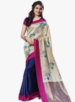 Roop Kashish Beige Printed Saree