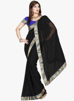 Roop Kashish Black Embellished Saree