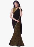 Roop Kashish Black Printed Saree