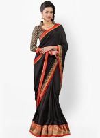 Roop Kashish Black Printed Saree