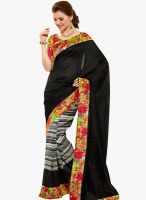 Roop Kashish Black Printed Saree