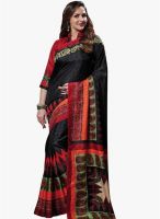 Roop Kashish Black Printed Saree