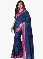 Roop Kashish Blue Embroidered Saree