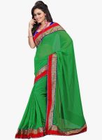 Roop Kashish Green Embellished Saree