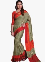 Roop Kashish Green Embellished Saree