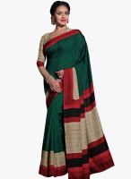 Roop Kashish Green Printed Saree
