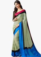 Roop Kashish Green Printed Saree