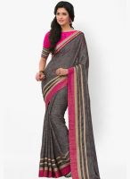 Roop Kashish Grey Embroidered Saree