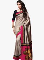Roop Kashish Grey Printed Saree